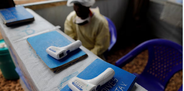 An Ebola Treatment Centre in eastern Democratic Republic of Congo