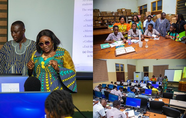 Students participated in practical demonstrations and project exhibitions