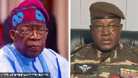 Nigeria President Bola Tinubu/ Military leader of Niger, Abdourahamane Tchiani