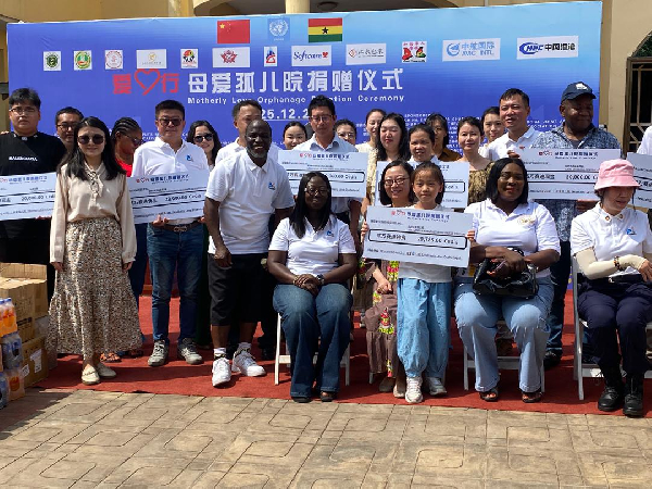 Chinese community in Ghana, UNESCO donate over GH¢300,000 to Motherly Love Orphanage