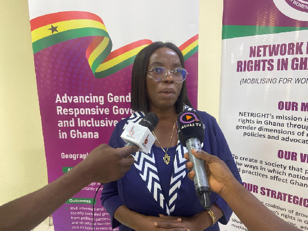 Head of Secretariat of NETRIGHT, Patricia Blankson