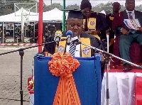 The Vice Chancellor of Koforidua Technical University, Prof David Kofi Essumang
