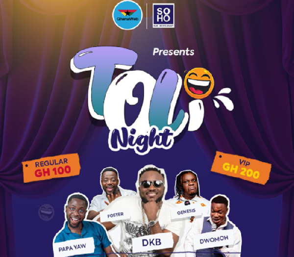 Patrons should expect stellar performances from top Ghanaian comedians