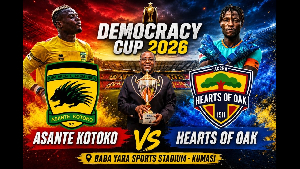 Kotoko and Hearts of Oak compete for second Democracy Cup title Kotoko and Hearts of Oak compete for second Democracy Cup title