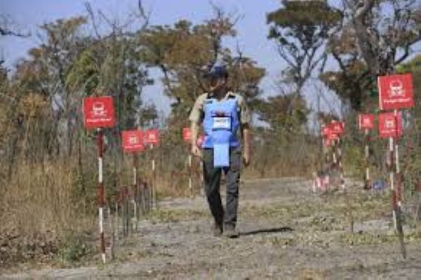 Prince Harry retraces his mother Diana's footsteps with landmine walk in Angola