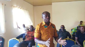 Presiding Member of the Nkoranza Municipal Assembly, Kwame Adu Gyamfi