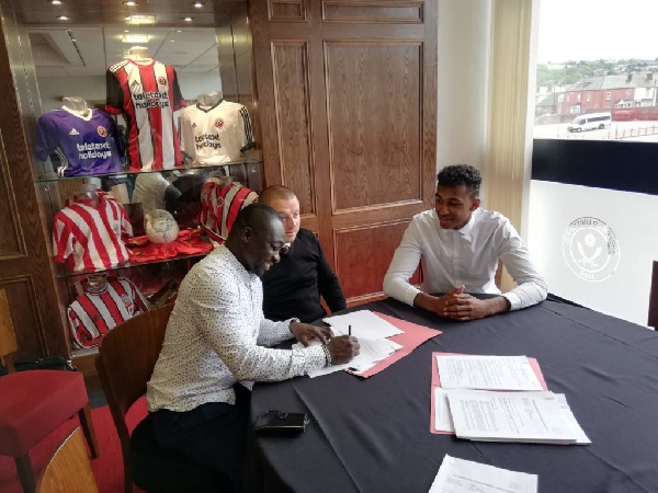 16-year-old Jordan Yamoah Amissah joined Sheffield United from Under-17 side Borussia Dortmund