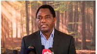 Zambian President Hakainde Hichilema