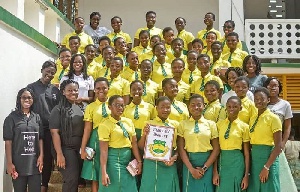 Wesley Girls Senior High School students