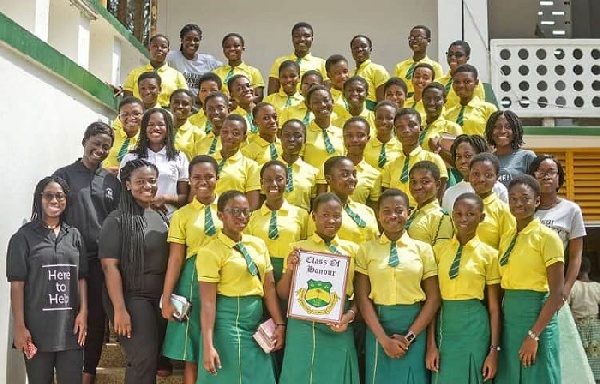 Wesley Girls Senior High School students