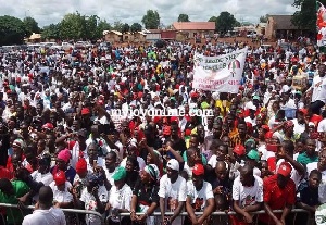The NDC  started the exercise as part of plans to re-organize itself for the 2020 elections