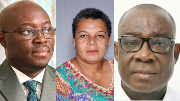 MPs going unopposed in Central Region, Ato Forson, Gizella Tetteh and Daniel Ohene Darko