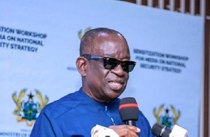 Albert Kan-Dapaah, Minister of National Security