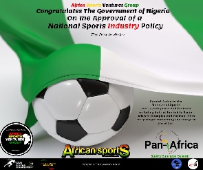 Nigeria is the first country in Africa to design and approve a National Sports Industry Policy