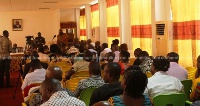 The Justice Brobbey Commission is in the Volta Region to meet stakeholders over proposed new Region