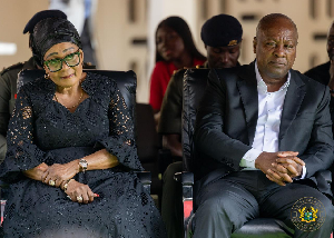 First Lady Lordina Mahama and President John Dramani Mahama First Lady Lordina Mahama and President John Dramani Mahama