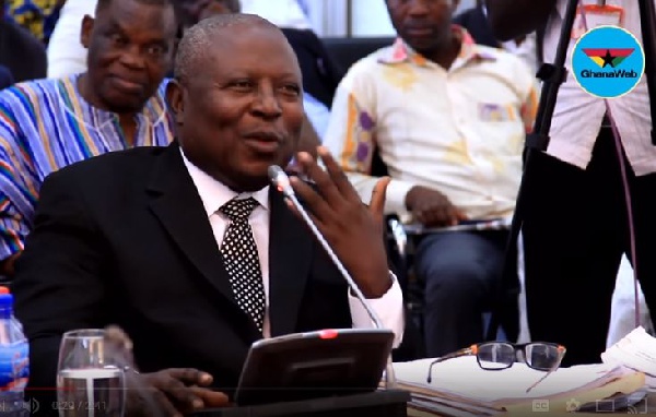 Special Prosecutor Nominee, Martin Amidu appeared before the Appointments Committee for vetting