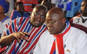 President-elect Nana Akufo-Addo and Vice-elect Bawumia