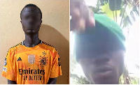 Opoku Emmanuel has been arrested for threatening to kill the police