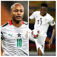Andre Dede Ayew and Baba Rahman