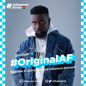 Sarkodie has been named as a brand influencer