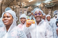Consumers on factory tour