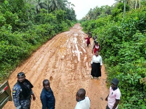 Jomoro MP reshapes Ankasa Forest Reserve road