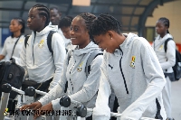 The squad will lodge into their hotel and hold a training session tomorrow