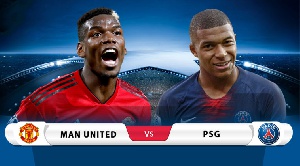 Man United host PSG in the Uefa Champions League tonight