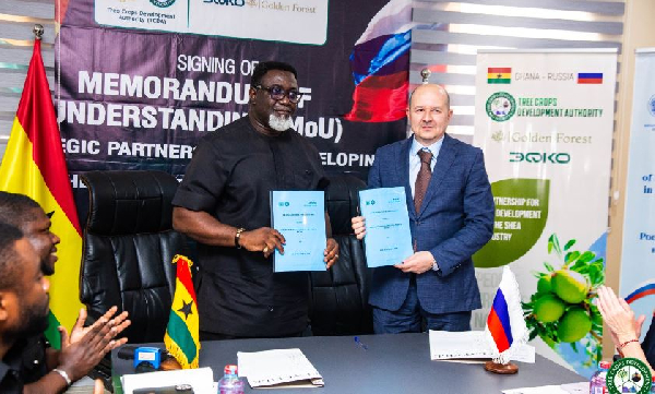 TCDA and Russian firm partner to boost Ghana’s shea industry through investment and research