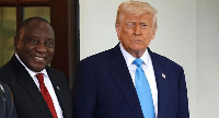 Donald Trump has repeatedly criticised the policies of South Africa's President Cyril Ramaphosa
