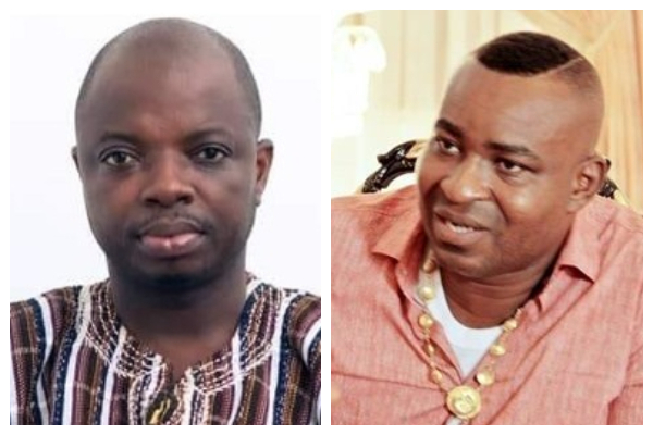 A photo collage of Kwame Baffoe and Benard Antwi Bosiako