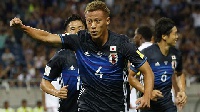 Japan's top footballer, Keisuke Honda