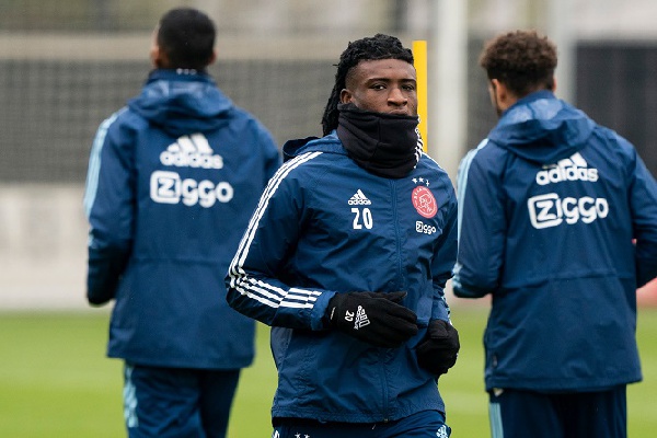 Mohammed Kudus trains with Ajax teammates ahead of PSV clash