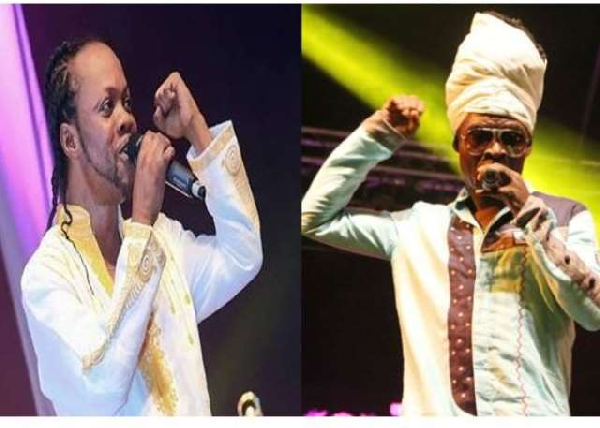 The late Daddy Lumba (L) and Kojo Antwi (R)