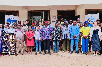 Group picture of participants in Tumu