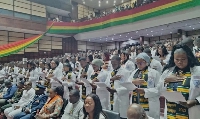 Some of the over 500 newly inducted doctors and dentists
