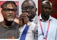 L-R: Countryman Songo, Kurt Okraku and Otto Addo