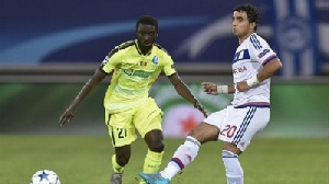 Ghana defender Nana Kwesi Asare in action