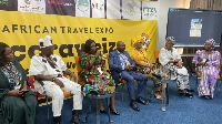 Some of the stakeholders at the Accra Weizo Travel and Tourism Expo