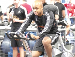 Andre Dede Ayew, Swansea City gym