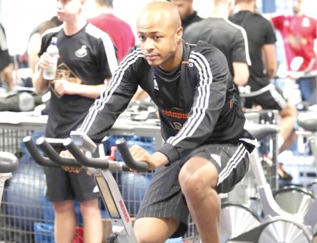 Andre Dede Ayew, Swansea City gym