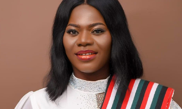 Charity Gardiner as the Ahafo Regional Minister-designate