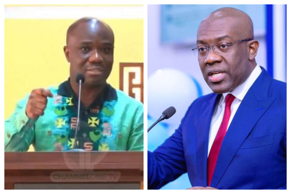 Felix Kwkye Ofosu [L] and Kojo Oppong Nkrumah