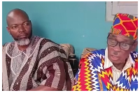 Some of the traditional leaders of the Awutu Traditional Council
