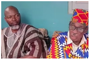Some of the traditional leaders of the Awutu Traditional Council