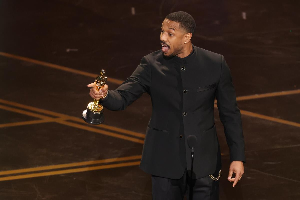 Michael B Jordan won the Best Actor award