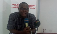 Programs Officer of Ghana Anti-Corruption Coalition , Kwesi Boateng Asumeng