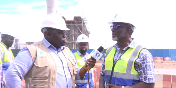 Ing Kwabena Bempong speaking in an interview with a journalist from Citi News