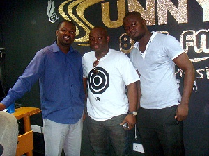 From Left Kojo, Aaron And Cwasi Oteng